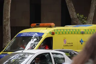Foto de archivo de una ambulancia de Salamanca | Salamanca 24 Horas