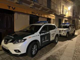 Guardia Civil en Ciudad Rodrigo. Foto de archivo.