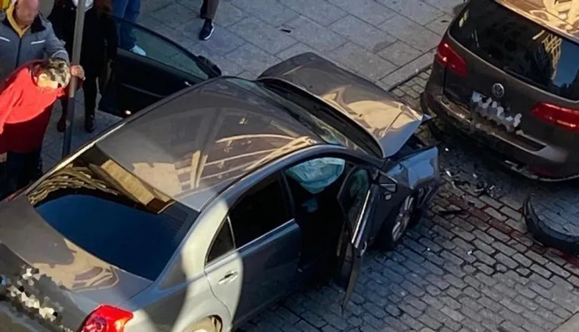 Accidente múltiple en la cuesta de San Blás (1)