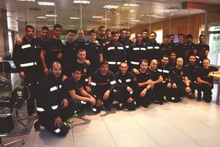 Bomberos profesionales mejoran su formación en intervención en siniestros