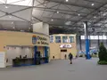 Pabellón central en el recinto ferial 