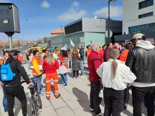 Primer paro parcial convocado por el Comité de Empresa de Emergencias Sanitarias SA UTE (ambulancias) (1)