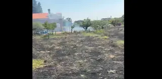 Incendio en Fresno Alhándiga