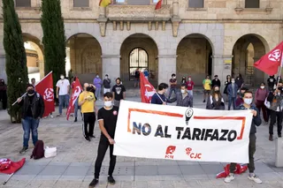 'No al tarifazo de la luz'