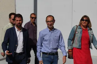 Luis Tudanca visita Salamaq
