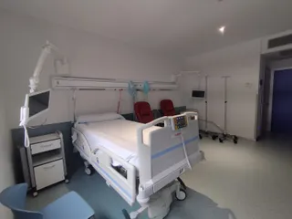 Cama del hospital de Salamanca - Archivo