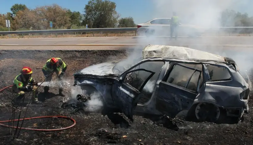 Accidente en la A 62, entre Sancti Spiritus y Martín de Yeltes (5) Jose Vicente