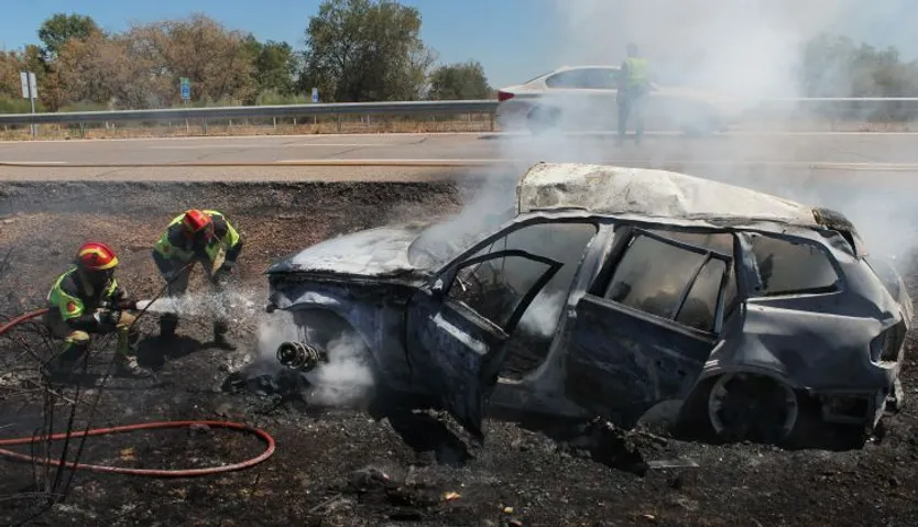 Accidente en la A 62, entre Sancti Spiritus y Martín de Yeltes (5) Jose Vicente