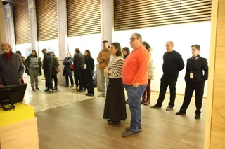 Inauguración de la exposición "Huellas del exilio. Relatos documentados de la migración":