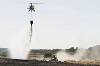Incendio forestal de Castrillo de los Polvazares - Campillo (ICAL)