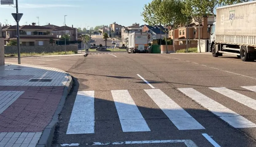 Obras nuevo carril bici en La Vereda, Carbajosa (3)