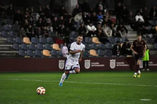 Maikel, ante el Pontevedra en Pasarón | FOTO SALAMANCA CF UDS