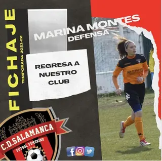 Marina Montes, primer fichaje del Salamanca FF
