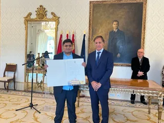 Huéspedes Distinguidos al poeta Alejandro Rejón. Foto S24H