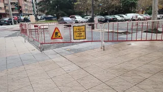 Cortes de tráfico, obras. Archivo