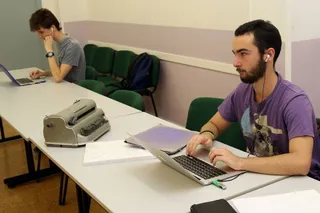 Los alumnos ciegos que se han incorporado a las aulas piden accesibilidad total en las nuevas tecnologías docentes