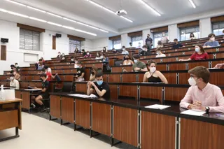 Imagen de la EBAU en Salamanca el pasado miércoles, 9 de junio