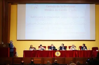 Jornada del Consejo de la Profesión Médica de Castilla y León sobre las propuestas de los partidso de cara a las elecciones. FOTO ICAL