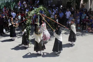 Procesión, Ofertorio y Danzas Populares de Villanueva del Conde