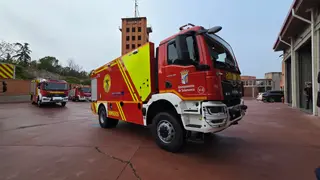 Presentación del nuevo vehículo nodriza del Servicio de Prevención, Extinción de Incendios y Salvamento