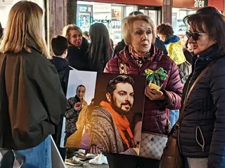 La Asociación de Ucranianos de Salamanca recorre la calles de la capital | Anass Álvarez
