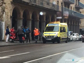 Accidente moto Gran Vía (2)