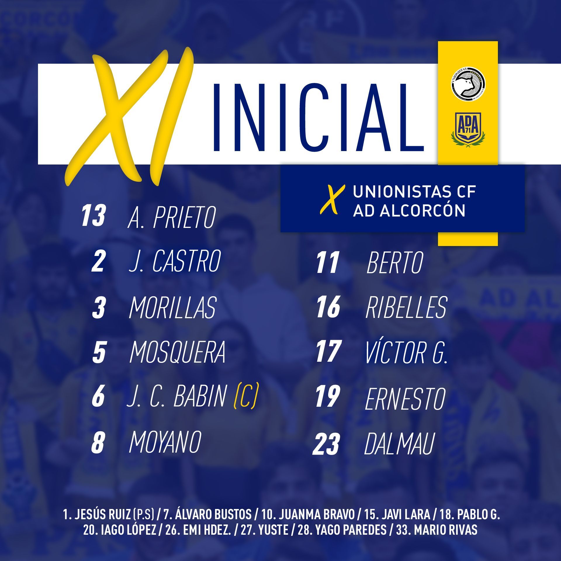 once inicial Alcorcón