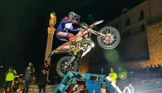 Competición SuperEnduro en Salamanca