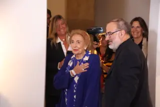 Inauguración de la exposición ‘Quijotes para una dama. El Quijote de Salamanca’