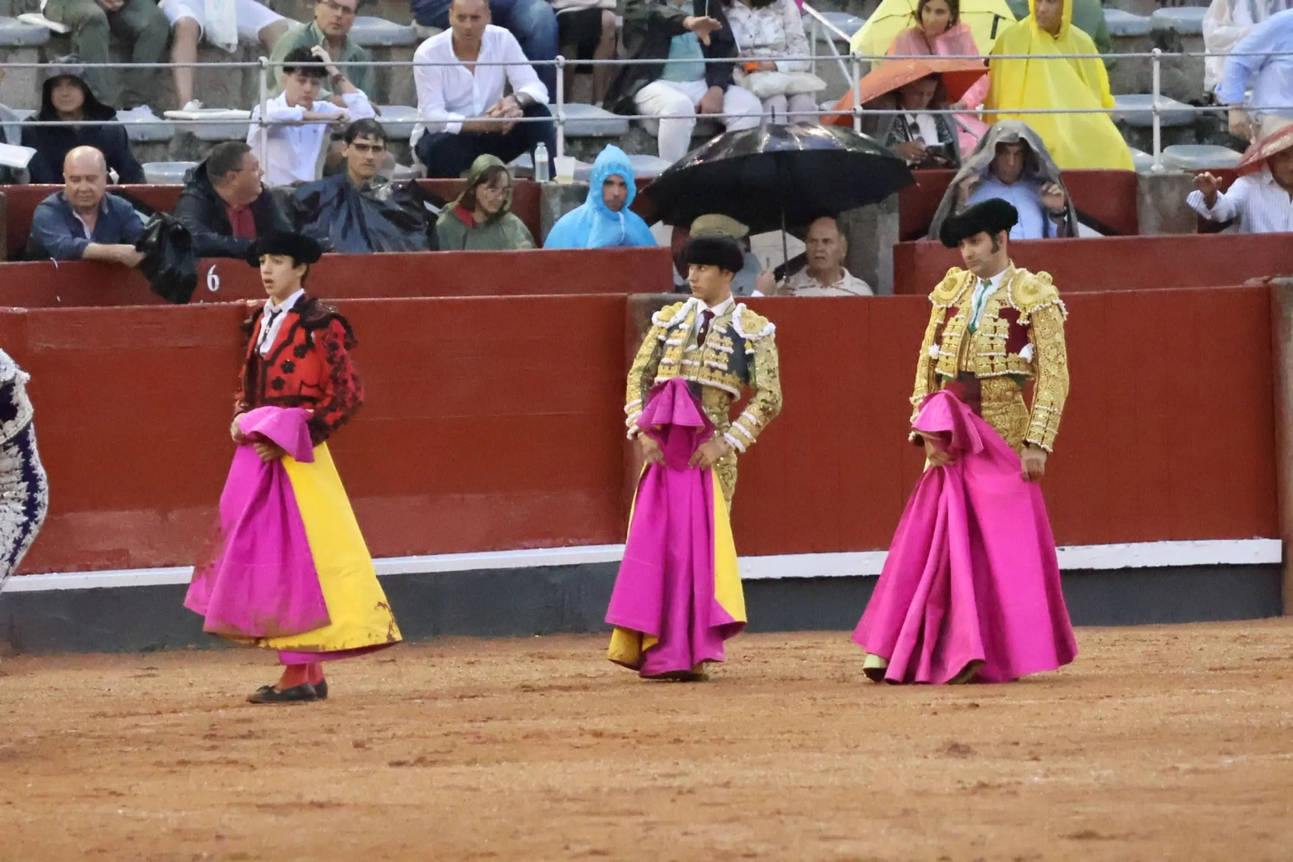 Ismael Mart&iacute;n Junto a Morante De La Puebla y Marco P&eacute;rez En La Feria De 2025 | Andrea Mateos