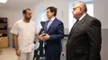 El presidente de la Junta de Castilla y León, Alfonso Fernández Mañueco, visita la ampliación del centro de salud de Santa Marta de Tormes