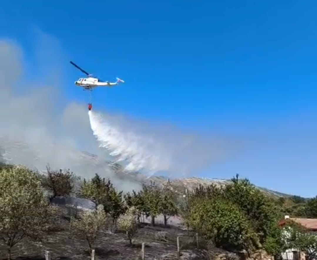 Incendio De Nivel 1 En Monsagro Debido a Que Pueden Peligrar Masas Arboladas