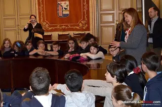 Recepción de alumnos del programa Aula de Patrimonio