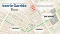 Mapa de las plazas de aparcamiento en el barrio de Garrido | Ayuntamiento de Salamanca