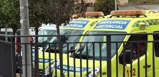 Una herida en un accidente de tráfico en Salesas
