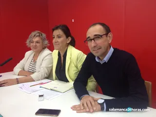 Elena Diego, Ana Sánchez y David Serrada