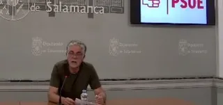 Manuel Ambrosio PSOE Rueda de prensa Diputación