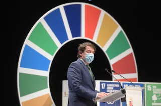 Mañueco anuncia que la Junta trabaja para que los Presupuestos para 2022 sean “los primeros” que se “planifiquen” y se “evalúen” en clave Agenda 2030
