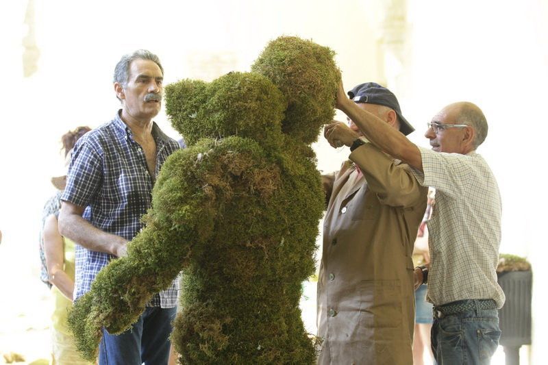 Fiestas del Corpus en B&eacute;jar: Procesi&oacute;n de los Hombres de musgo