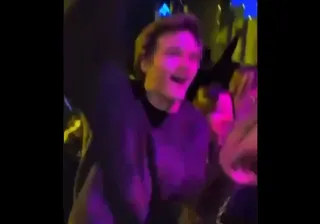 Captura de un momento de la fiesta en el Teatro Barceló