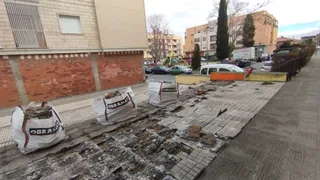 Plaza del Conde de Barcelona de Santa Marta