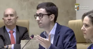 José Luis Mateos Pleno Extraordinario Presupuestos