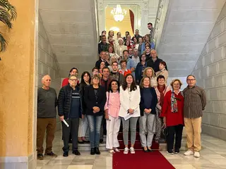 El Ayuntamiento de Salamanca recibe a asociaciones de Salamanca con motivo del Día Internacional de las Personas Sordas