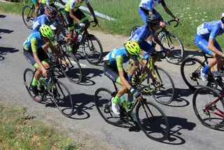 La Escuela de Ciclismo salmantina en busca de aprendizaje en la vuelta a Guijuelo