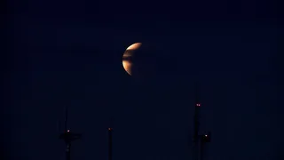 Eclipse lunar. Foto EP