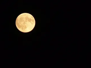 La luna de la cosecha. Foto EP