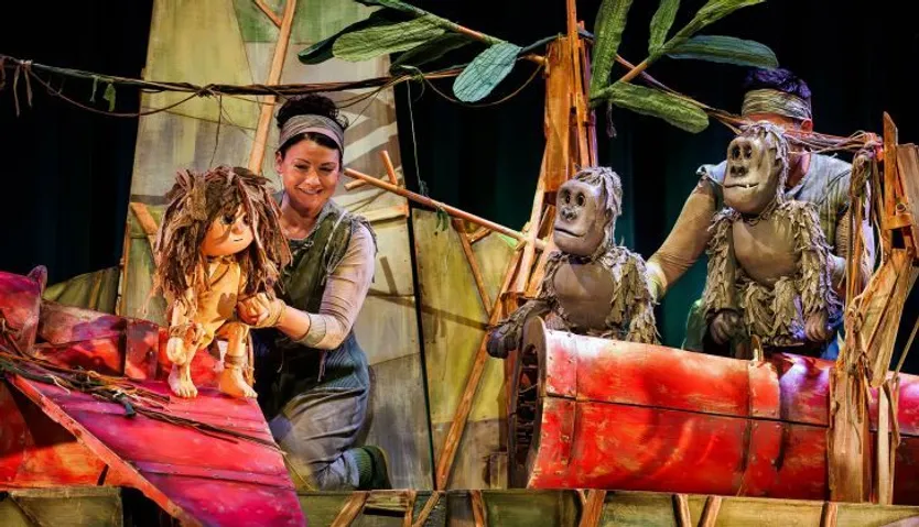 ‘Yo, Tarzán’ de la compañía Festuc Teatre se alza con el galardón en la categoría de Mejor espectáculo infantil y familiar en la Feria de Teatro de Castilla y León. Vicente ICAL