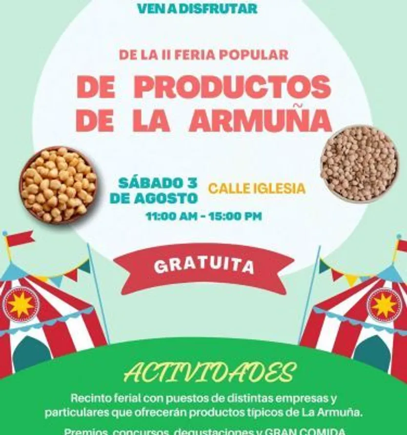 Cartel II Feria de prodiuctos de la Comarca de La Vellés