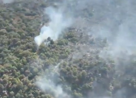 Vista Desde El Cielo Del Incendio De Fermoselle