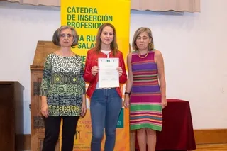 Entregado el premio Cátedra Caja Rural de Salamanca